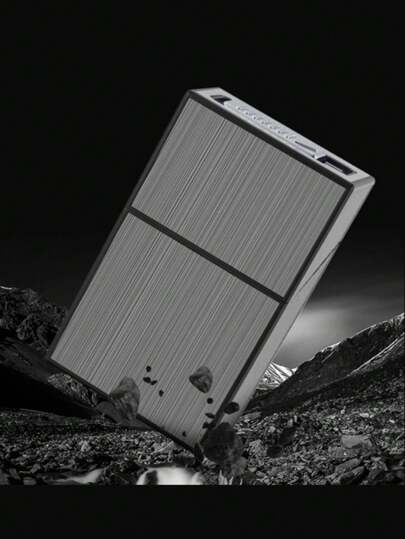 Funda recargable impermeable y a prueba de viento para encendedor con espacio para almacenar 20 unidades, accesorios para fumar