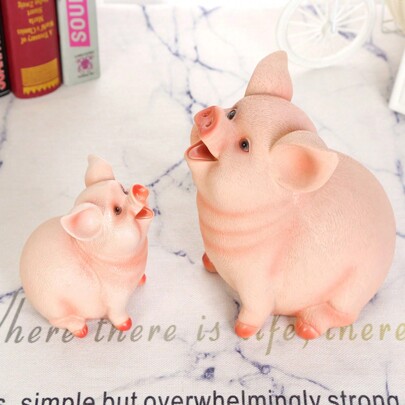 1 Set Of Cute Savings Cans, Adult Gifts, Large Resin Animal Savings Cans, Coins, Cash Savings, Storage, Home Decoration Back To School