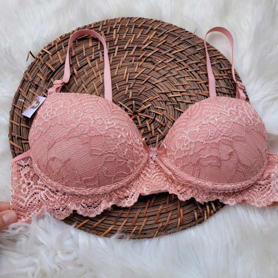 Women Bras & Bralettes - 淺粉色 - 查看 1