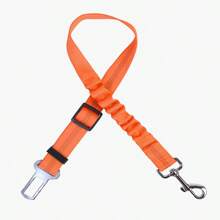1 pieza de correa de seguridad retráctil con absorción de impactos, elasticidad, reflectividad para mascotas, fabricada con nylon resistente
