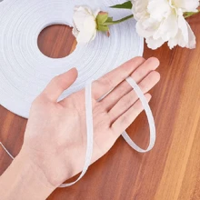 45 Yards Polyester Boning For Sewing, 3/5/6/8/10/12/15mm Polyester Boning, Low Density Boning For Wedding Dress, Nursing Cap, Corset, Bridal Gown, Party Dress, Underwear, Hat And Handbag Summer, School - White - View 2