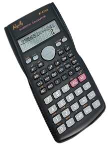 DORRAS Calculadora Científica 82MS 240 Funciones 12 Dígitos Display, Herramienta para Oficina y de Aprendizaje Escuela (estudiante y financiera) para uso con fracciones/estadísticas/química/matemáticas/general, Diseño ligero y duradero - Negro - Ver 3