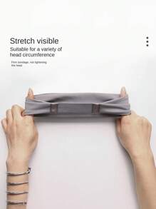 1pc Sporty Sweat-Absorbing Headband For Running, Fitness And Basketball, Unisex Spring/Summer,Gym