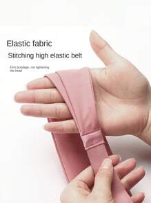 1pc Sporty Sweat-Absorbing Headband For Running, Fitness And Basketball, Unisex Spring/Summer,Gym