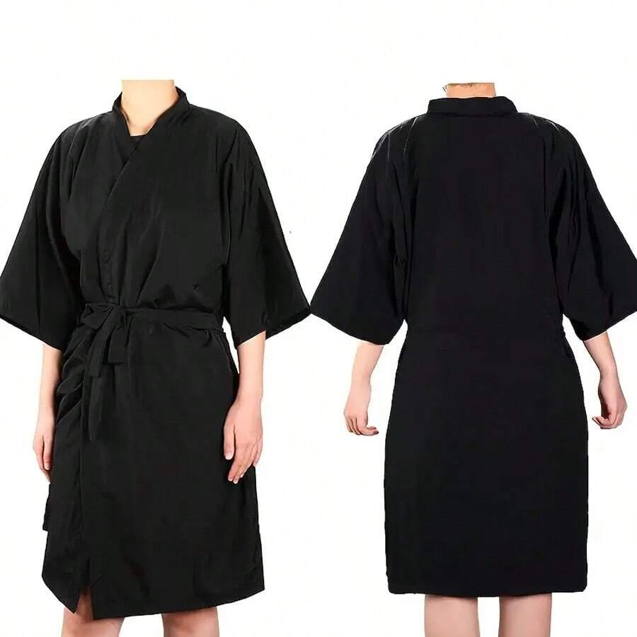 男女通用美发沙龙披肩 - 轻便、可调节的客户礼服，适合剪发、造型、染发 - 专业且易于清洁，美发工具、美发产品和配件，适用于理发沙龙美容旅行必需品、返校、旅行度假必需品、女士发饰、光滑后梳、理发配件、吹风机、吹风机、头发、配件、美发产品、美发工具、美发用品、护发、卷发刷、理发、理发配件、美发设备、旅行必需品、旅行必需品、发型、美发