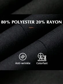 Traje formal para niños preadolescentes de 5 piezas para vestir, traje de esmoquin para boda, incluye camisa, pantalones, corbata y pajarita - Negro - Ver 6
