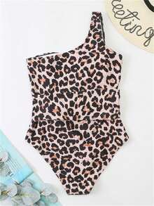 Đồ bơi một mảnh in họa tiết da báo mùa hè - Nhiều màu - Xem 2