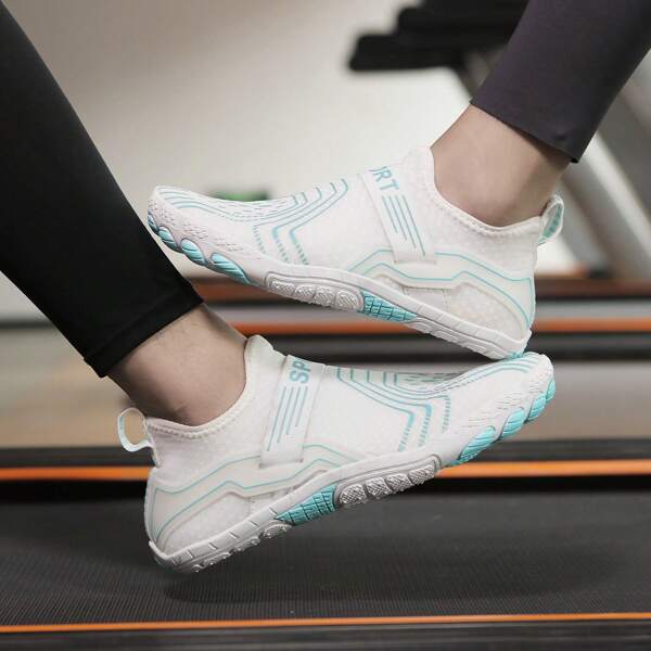 Scarpe da uomo per esterno/spiaggia, scarpe da acqua a rapida asciugatura antiscivolo per nuoto in mare e torrenti, adatte anche per fitness indoor e salto con la corda