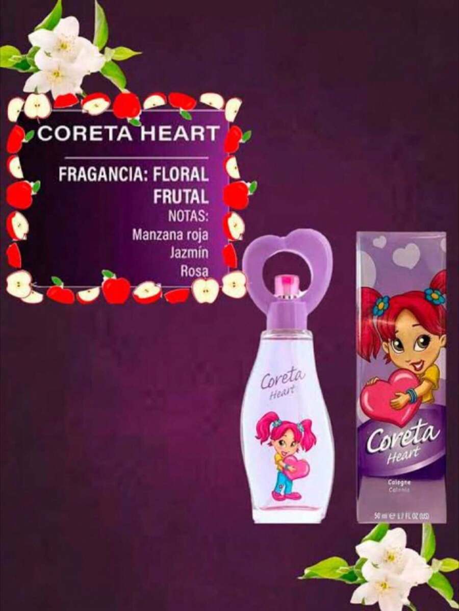 CORETA, colonia para niñas, 50 ml, variedad de aromas, JAFRA - Morado - Ver 1