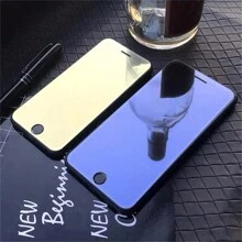 Elegant & Durable 9H Gradient Mirror Screen Protector Compatible With IPhone 15 Pro Max To Xs Max+ | Easy Install, Stylish Protection Gift For Birthday, Family, Friends Tempered Glass, Phone Screen Protector, Phone Accessories Waterproof Shockproof Anti-Fall Anti-Fall Scratch Resistant Anti-Fingerprint Full Cover - Multicolor - View 5