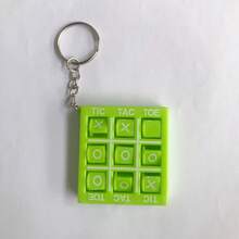 4PCS Party Favors, Gift Pack, Tic Tac Toe Game, Rotating XO Chess, Pendant - Multicolor - View 6