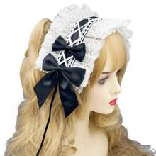 1pc Women Cute Hairband With Multi-Colored Bowknot Decor For Daily Wear (With Back Clip For Fixing) Halloween Valentine's Day - Multicolor - View 15