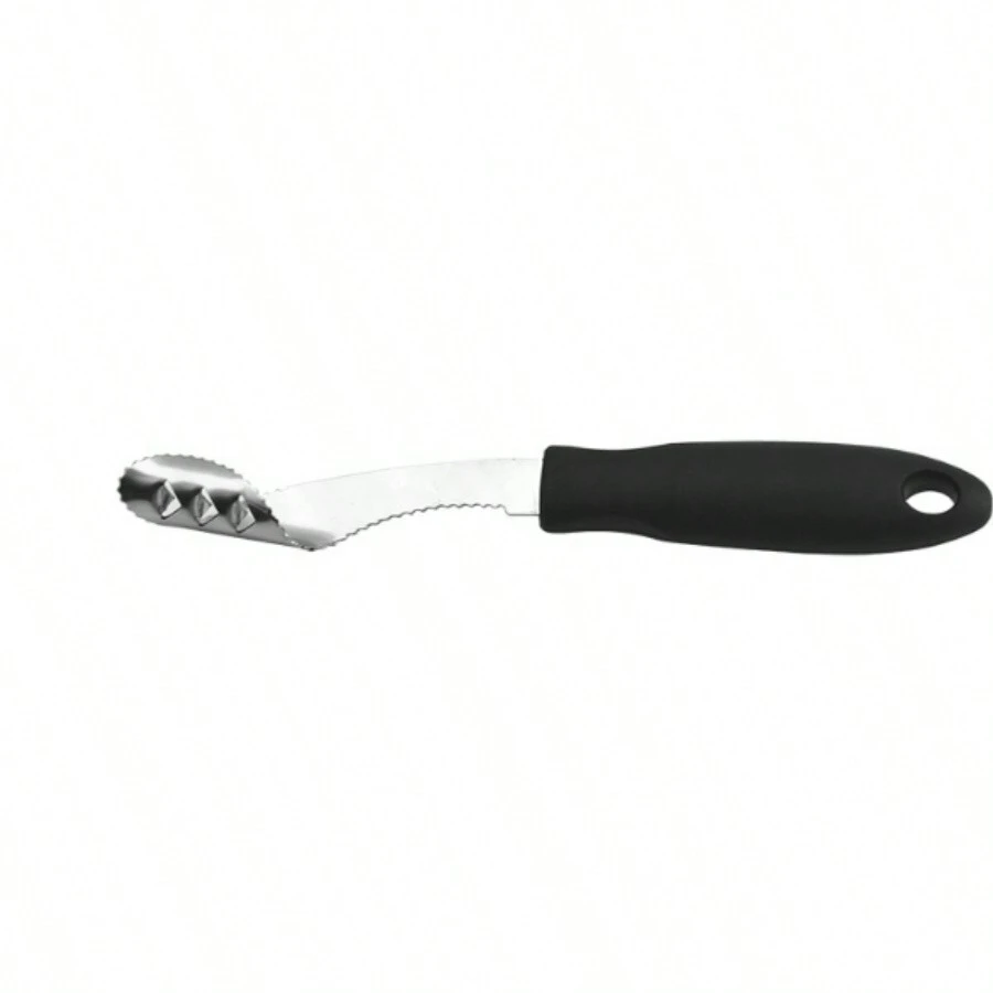 1pc Kitchen Tool Green Pepper Corer Remover Chili Seeder Core Remover - Silver - View 1