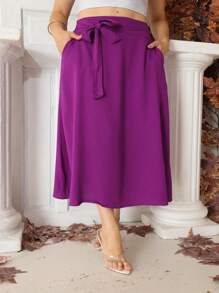 Women Skirts - Rosa Roja - Ver 4