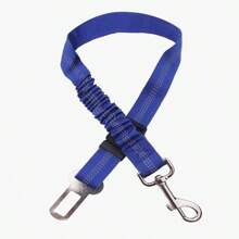 1 pieza de correa de seguridad retráctil con absorción de impactos, elasticidad, reflectividad para mascotas, fabricada con nylon resistente