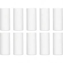 10Pcs Mini Printer Paper, 57 X 25 Mm Printable Paper Rolls Thermal Paper Rolls For Pocket Thermal Printer Receipt Thermal Printer - Apricot - View 9