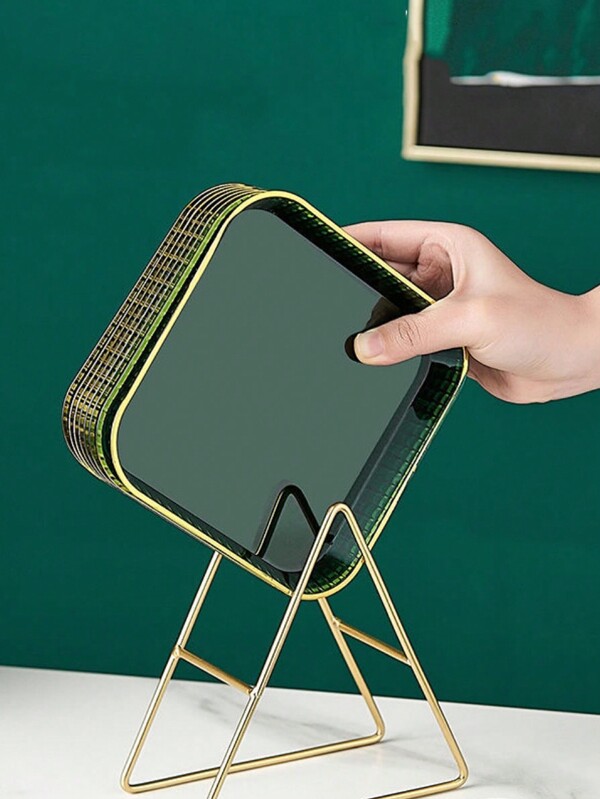 1 pieza Estante de almacenamiento moderno y sencillo. Estante de almacenamiento de triángulos de hierro con pintura en aerosol para platos, estante de almacenamiento de cocina, escurridor, almacenamiento, organizador de cocina, artículos de cocina, decoración de habitaciones, decoración del hogar
