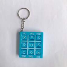 4PCS Party Favors, Gift Pack, Tic Tac Toe Game, Rotating XO Chess, Pendant - Multicolor - View 9