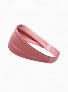 1pc Sporty Sweat-Absorbing Headband For Running, Fitness And Basketball, Unisex Spring/Summer,Gym