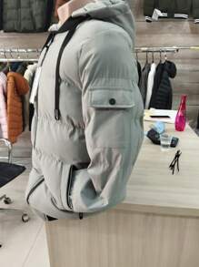 Men Winter Coats - Xám - Xem 4