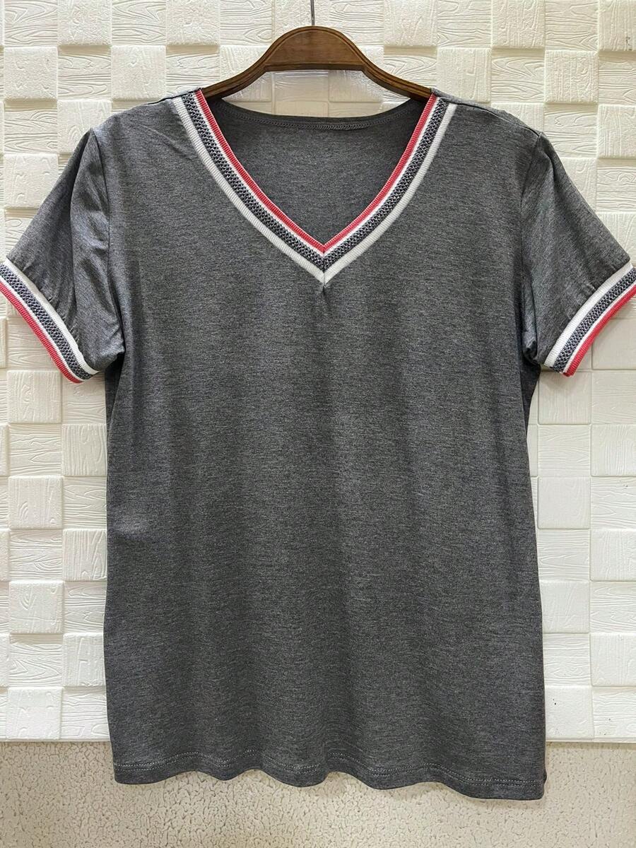 Women T-Shirts - Xám - Xem 1