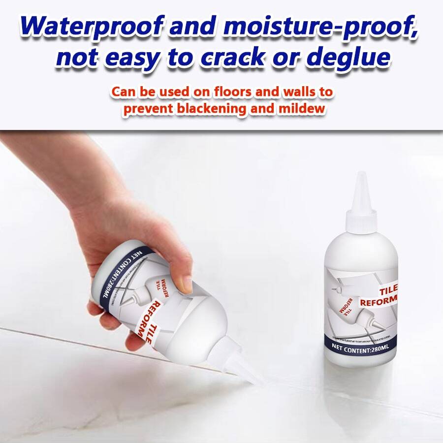 1pc Grout Filler 150ml/280ml White, For Ceramic Tile Joint Repair ...