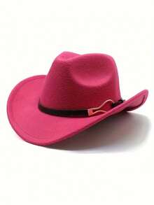 1 Chiếc Sunhat Phong Cách Jazz Vintage Dành Cho Các Hoạt Động Ngoài Trời Như Du Lịch Xuân Thu Và Kỳ Nghỉ Đi Biển Phong Cách Y2K Trẻ Cao Bồi mũ - A - Xem 7