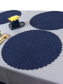 1pc Natural Woven Placemats  Boho Place Mats For Kitchen Table Indoor/Outdoor Washable Heat-Resistant Placemat Wipeable Dining Table Mats For Camping, Festival, Wedding, Party - Multicolor - View 23