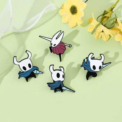 1 pieza Broche de hombre con diseño de caricatura de juegos, pasador de caballero de moda para disfraz