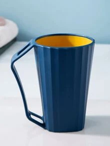 1 Taza De Baño Con Dos Tonos - Azul - Ver 1