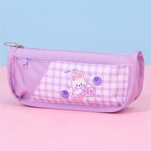 1 Miếng Hoạt hình Nhiều lớp Dung lượng lớn Hộp bút , Nhiều loại Màu sắc , Dễ thương Phong cách - Màu tím - Xem 7