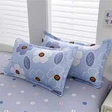 4入組親膚毛刷四件套; 清新風格植物羊毛被套裝（不含內芯） - 春暖花開 - 查看 4