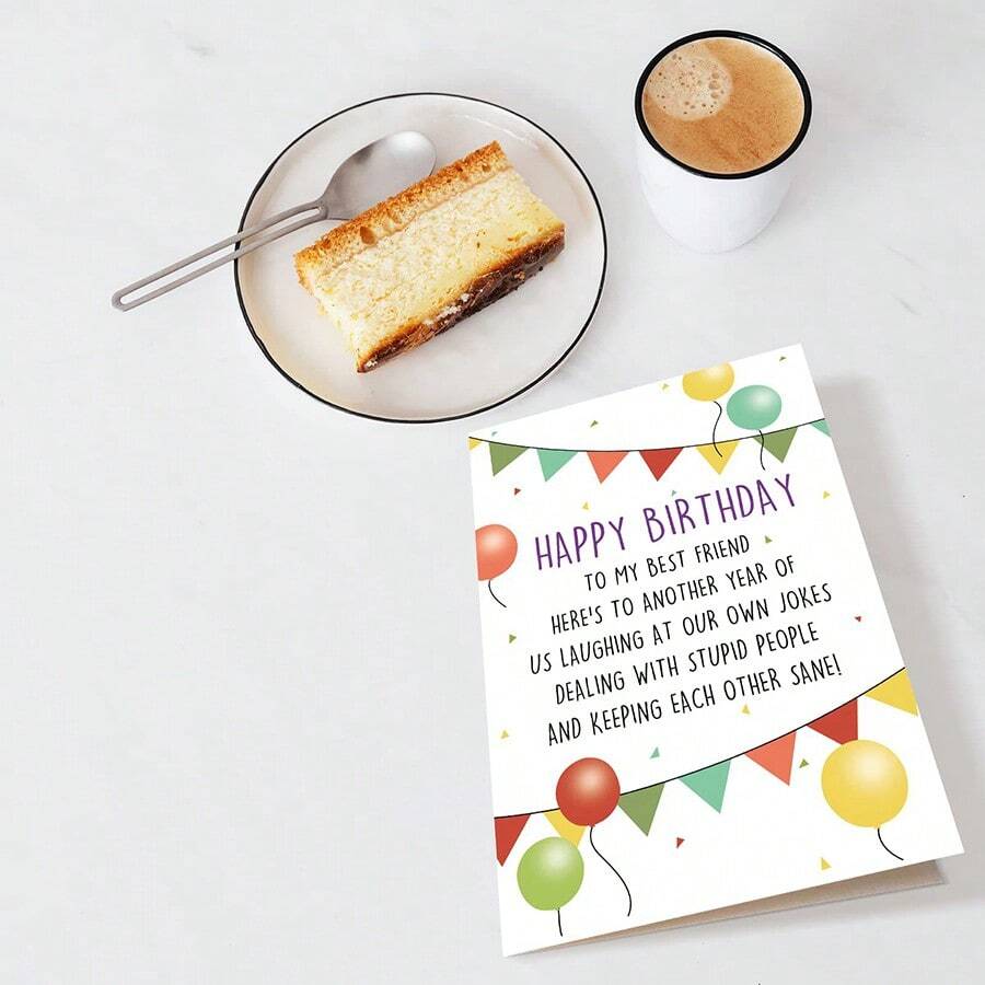 1pc balloon happy birthday greeting card with envelope perfect for