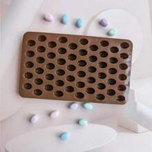 Set de 55 piezas Molde de silicona con forma de grano de café en miniatura, chocolate y dulce para decoración de pasteles, hornear y herramientas de pastelería - Marrón - Ver 6
