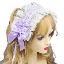 1pc Women Cute Hairband With Multi-Colored Bowknot Decor For Daily Wear (With Back Clip For Fixing) Halloween Valentine's Day - Multicolor - View 19