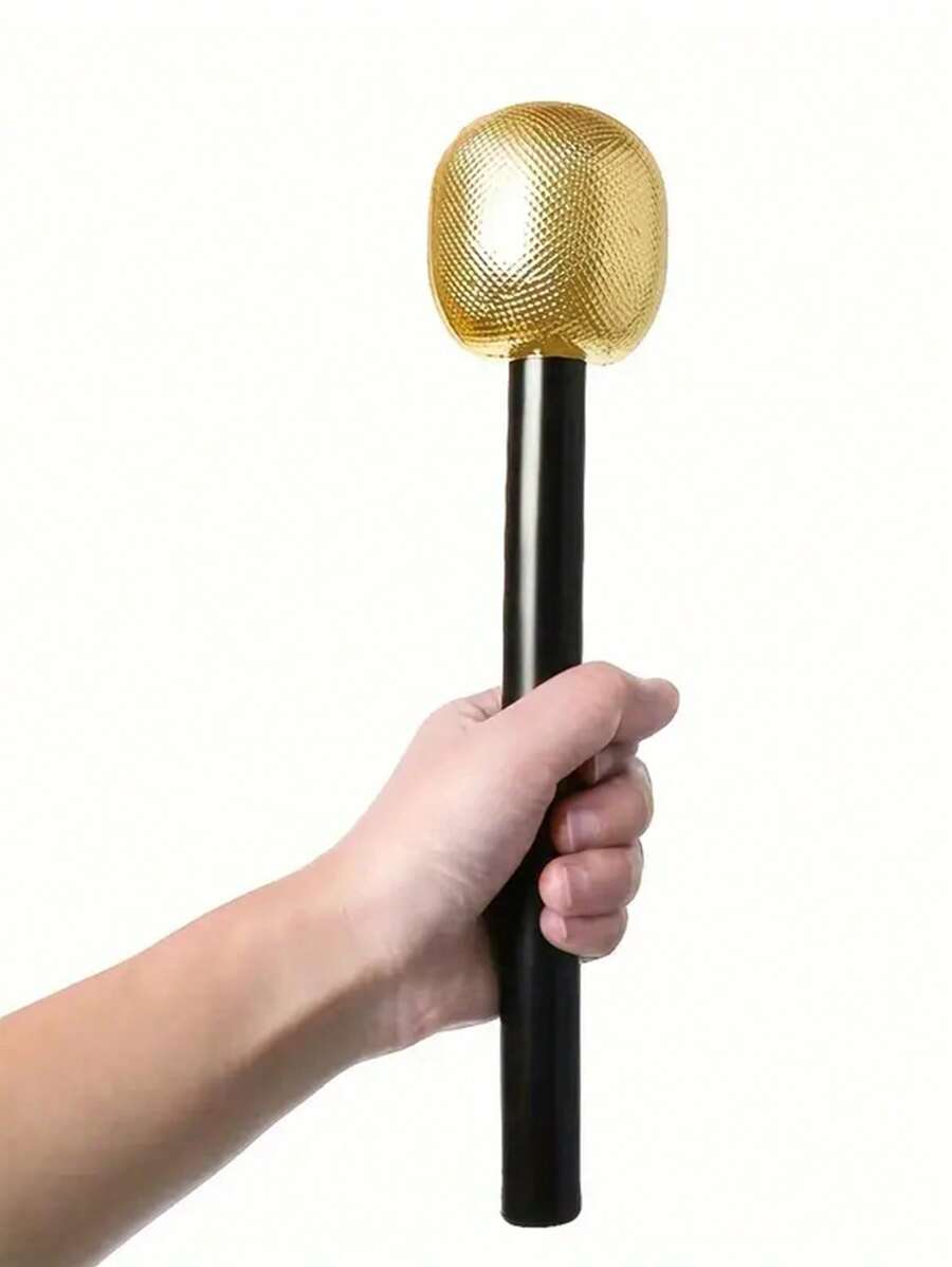 1pc Mic Decoration Props, Stage Props, Party Accessories, Party