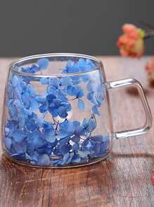 Hai lớp Ly Cúp Với Thực tế Hoa - A Phổ biến nhất & Qủa tặng Cái đó Là Đơn giản Và , Chế tạo Của Cao Ly - Nhiều màu - Xem 4