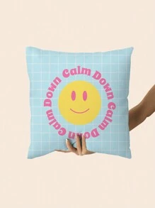 每日四件組鋪地毯短絨氈沙發腰墊套,適用於抱枕、沙發、靠背