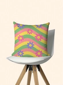 每日四件組鋪地毯短絨氈沙發腰墊套,適用於抱枕、沙發、靠背