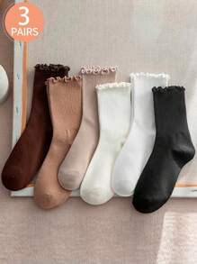 3 đôi vớ thủy thủ đoàn trang trí xà lách - Nhiều màu - Xem 1
