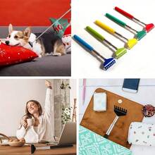 1pc Retractable Metal Back Scratcher - 27 Inches Long, Portable, Relieves Itchiness - Black - View 6