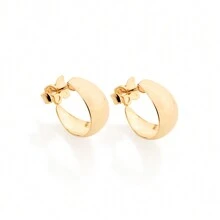 Women Stud Earrings - Gold - View 1