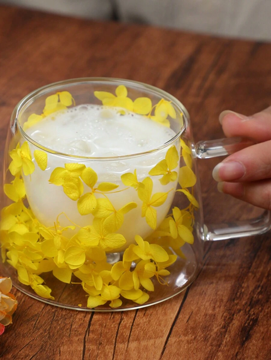 Hai Lớp Ly Cúp Với Phổ biến nhất Thực tế Thiết kế hoa : Đúng mốt Qủa tặng Và Đơn giản Đồ uống Chế tạo Của Silicon Ly Đối với Xuyên biên giới - Nhiều màu - Xem 1