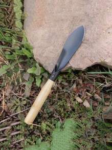 2或1入組迷你園藝鏟，適用於家庭盆栽植物，花盆種植迷你鏟子，園藝工具，挖蛤蜊工具，園藝鐵鏟 - 黑色 - 查看 6