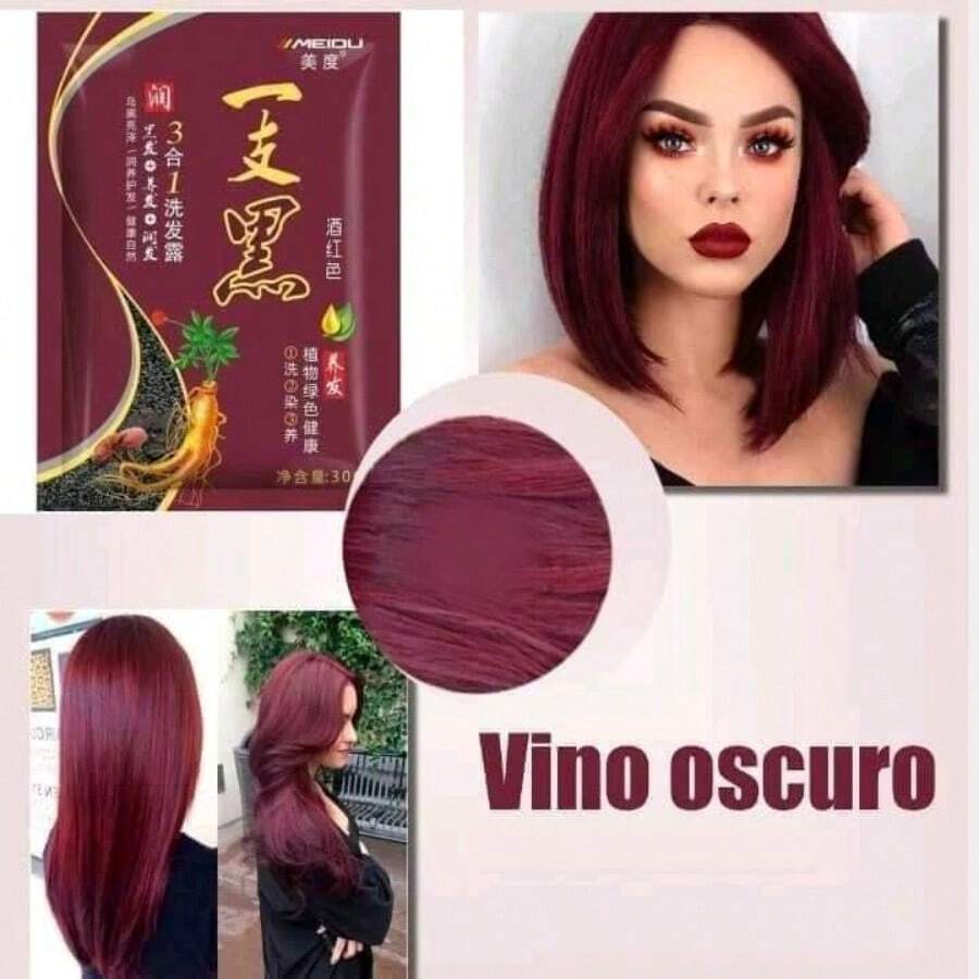 Hair Coloring - Burgundy - View 1