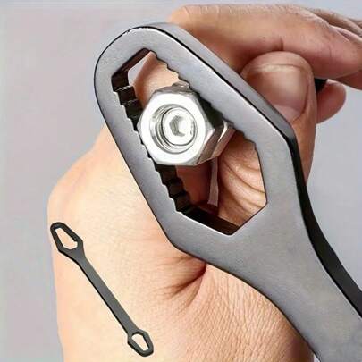 雙頭多功能萬能扳手工具，3mm-17mm和8mm-22mm自緊調節懈弛扳手修復工具，多功能手動工具，適用於汽車，自行車，家庭工程修復