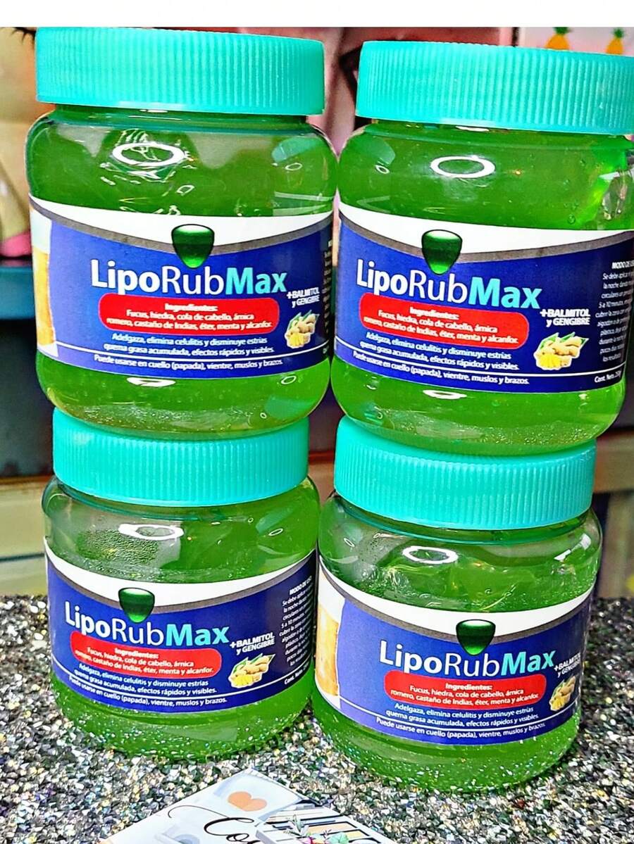 2 PIEZAS Liporub Reduce Medidas Y Elimina Papada - Verde Oliva - Ver 1