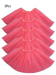 1pc/3pcs/5pcs Neon 80s Tutu Skirt, 3-Layers, For Princess Dress Up, Party, Performance, Christmas, Festival, Mardi Gras, Ballet Performance, Party Gift - Mesh Tutu Skirt - View 61