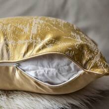 1 Pezzo Federa In Poliestere, Multicolore, Stile Cinese, Jacquard, Semplice Motivo Geometrico Nello Stile Nordico, Strisce Moderne, Geometria Astratta, Meccanismo Di Lusso Leggero, Per Soggiorno, Divano, Auto, Casa, Decorazione Festa, 17.71 Pollici * 17.71 Pollici (nucleo Del Cuscino Non Incluso)