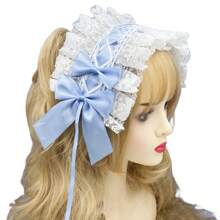 1pc Women Cute Hairband With Multi-Colored Bowknot Decor For Daily Wear (With Back Clip For Fixing) Halloween Valentine's Day - Multicolor - View 21